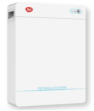 Itel 5.12kWh / 100Ah Wall Mounted ESS Lithium Battery