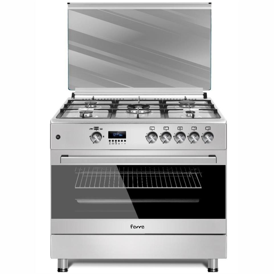 Ferre 90×60 Free Standing Full Gas Stove