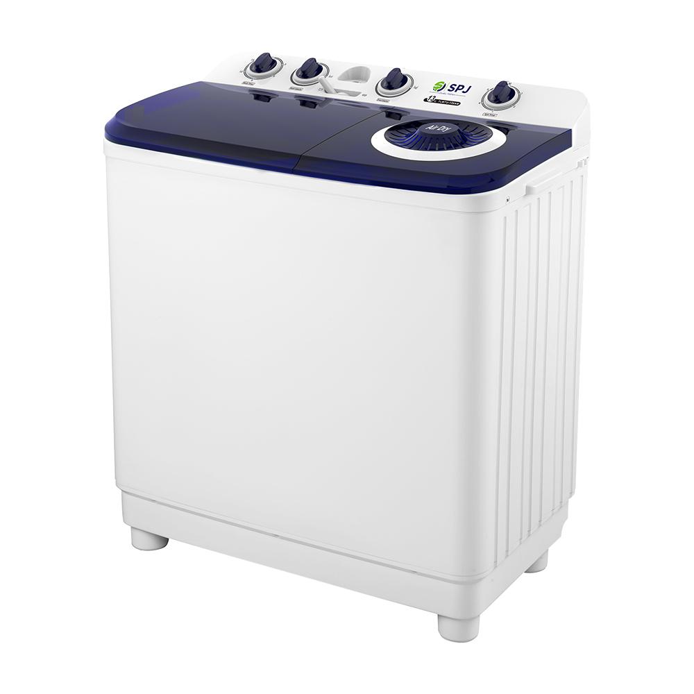 SPJ-12KG TOP LOAD SEMI AUTOMATIC TWIN TUB WHITE - TLWTU-13SAM