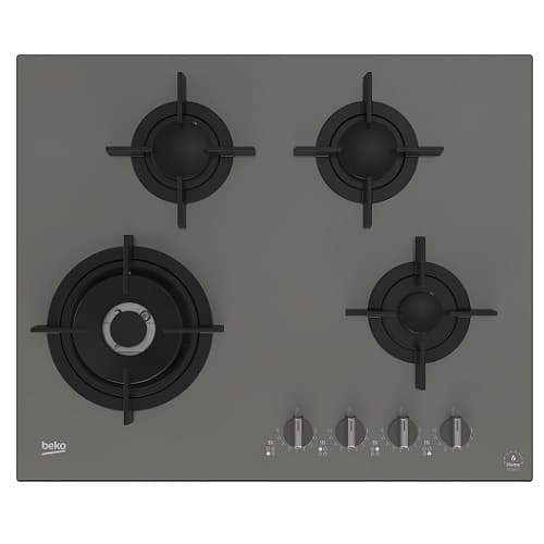 Beko 65cm Grion Gas on Glass Hob