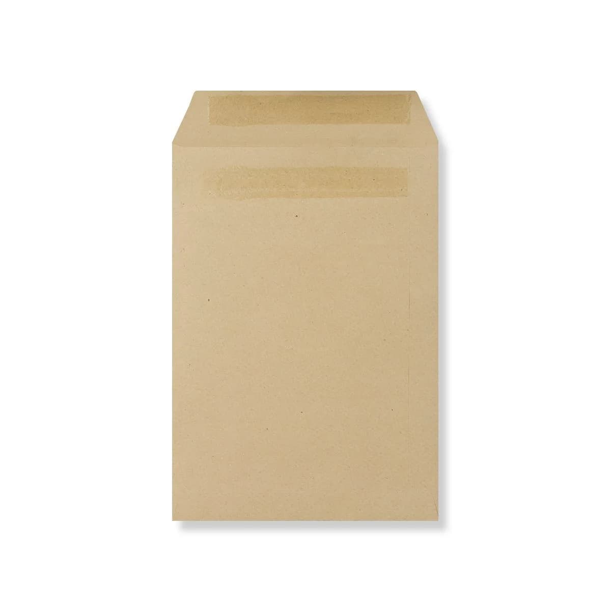 10x7 Envelopes, Peel & Seal, Brown Kraft, 100-Pack